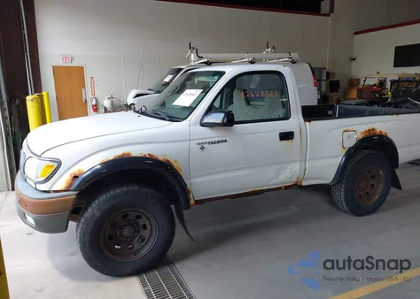 2001 Toyota Tacoma из США, поврежденный, VIN 5TEPM62N91Z841539